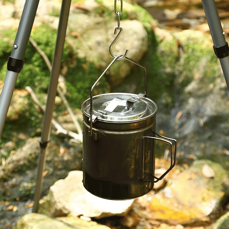 Antarcti 1.2L Edelstahl Billy Topf - Firemaplegear.de