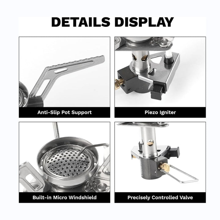 Torch Gas Stove | 2.1oz | 2100W
