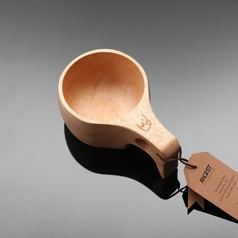 Ancest Bushcraft hölzerne Kaffeetasse - Firemaplegear.de