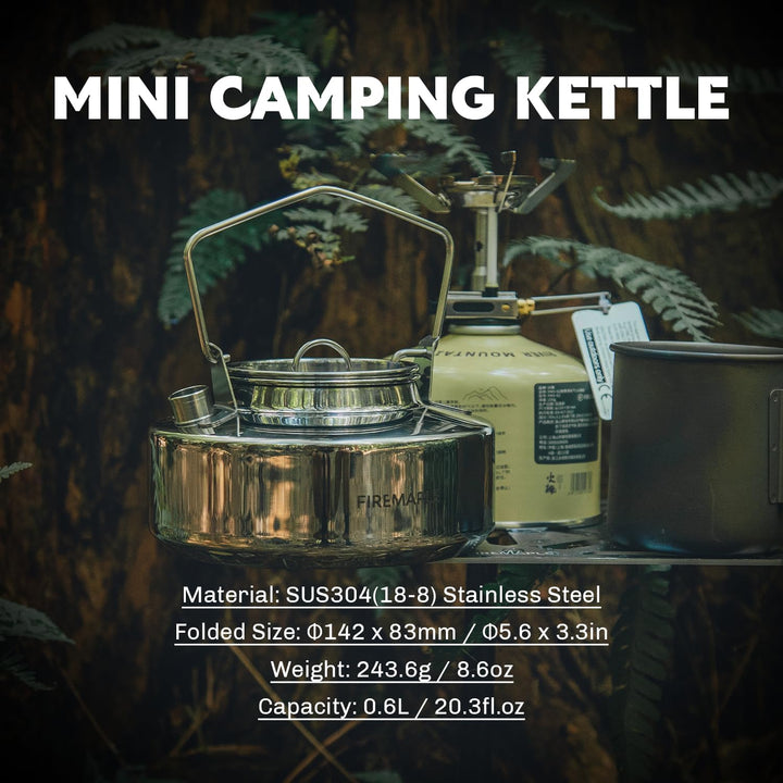 Antarcti Stainless Steel Coffee Kettle - Firemaplegear.de