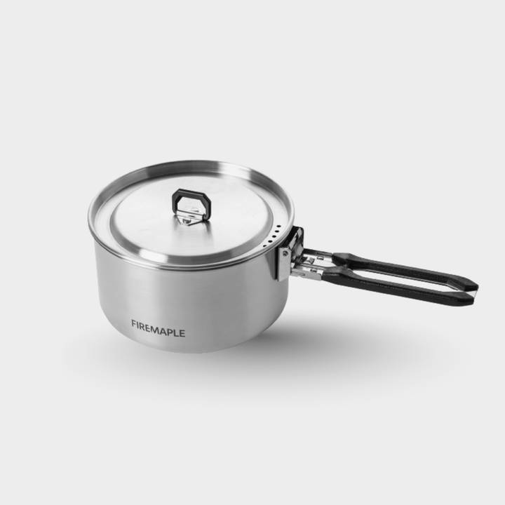 Antarcti Topf 1,5L/0,8L Kochgeschirr aus Edelstahl - Firemaplegear.de