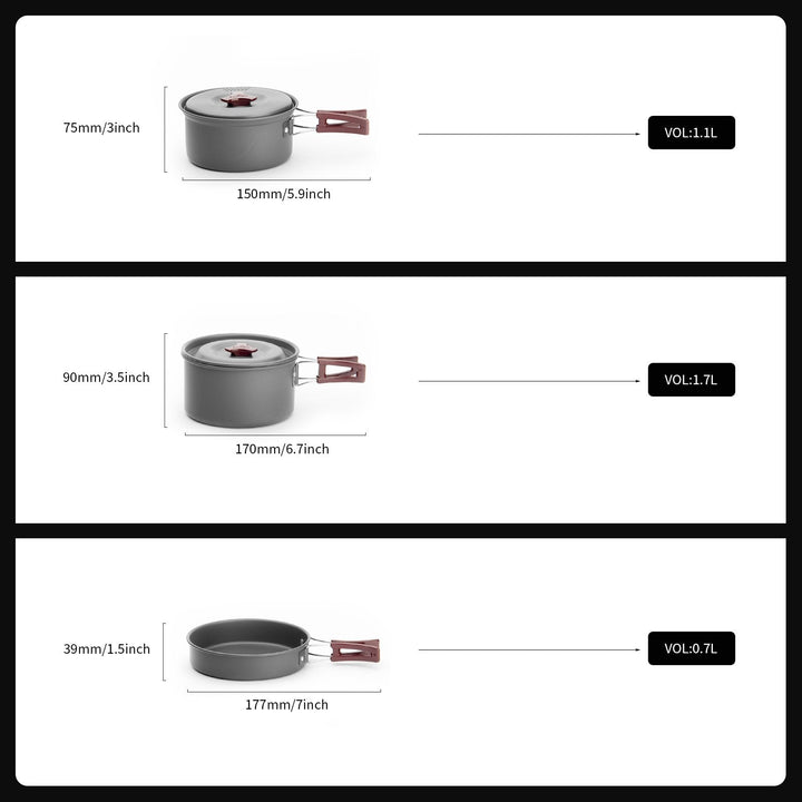 FMC - 202 Aluminum Cookware - Firemaplegear.de
