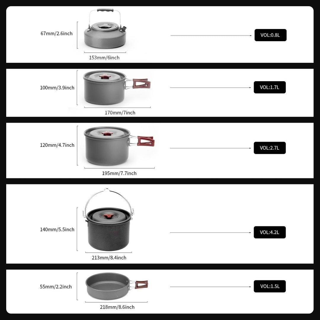 FMC - 212 Aluminum Cookware - Firemaplegear.de