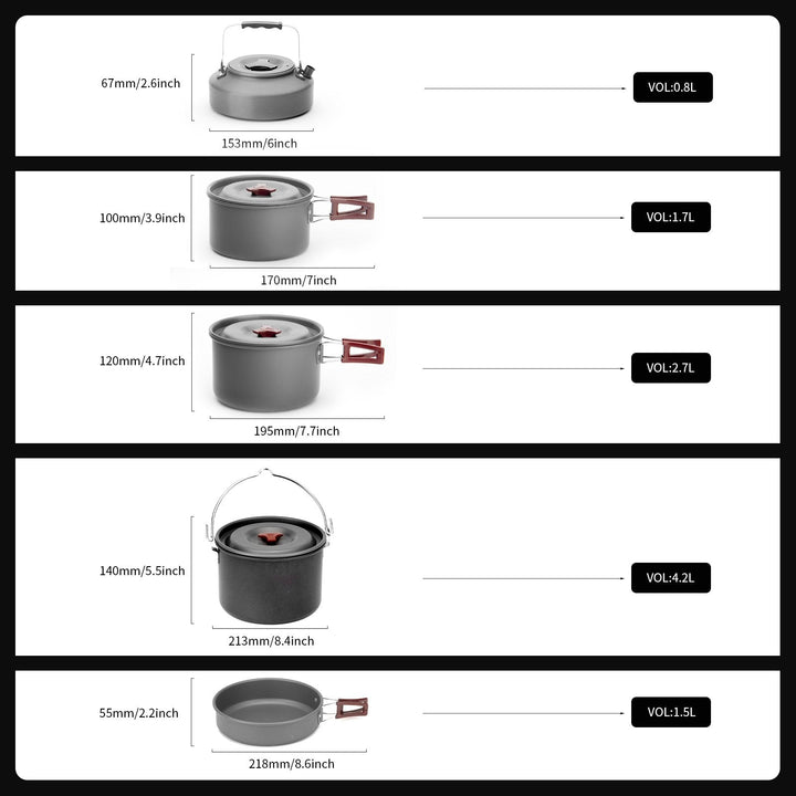 FMC - 212 Aluminum Cookware - Firemaplegear.de