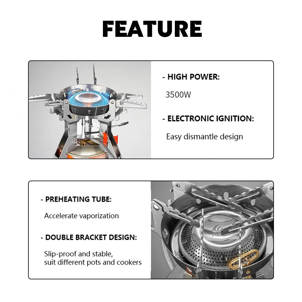 FMS - 108 Gas Stove | 2.5 lb | 3500W - Firemaplegear.de