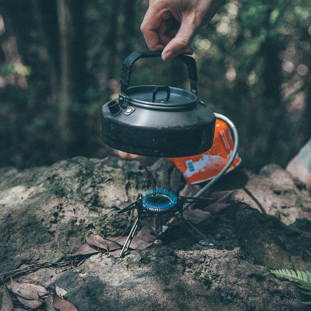 FMS-118 Gas Stove with Preheat Tube - Fire Maple