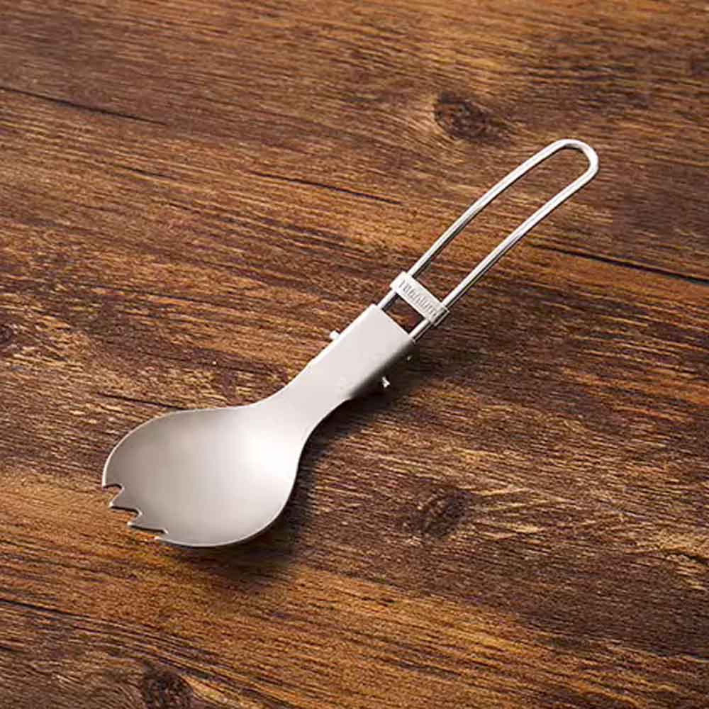 FMT-T61 Foldable Titanium Cutlery - Fire Maple