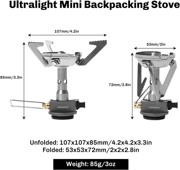 GreenPeak Gas Stove | 3oz |2800W - Firemaplegear.de