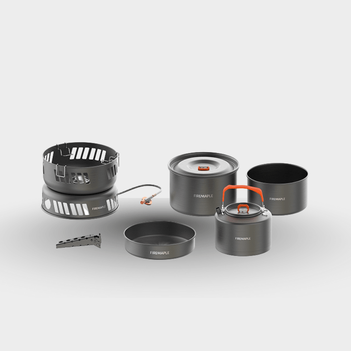 Koch - Set mit Gasbrenner - Firemaplegear.de