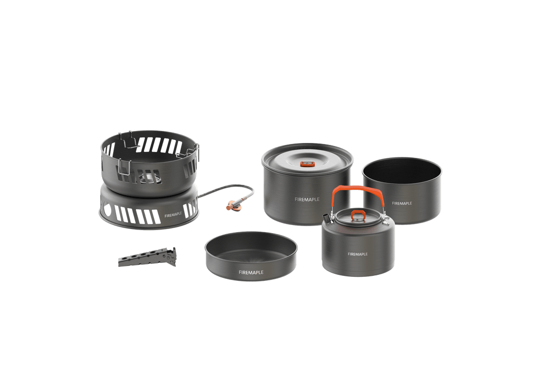 Koch - Set mit Gasbrenner - Firemaplegear.de