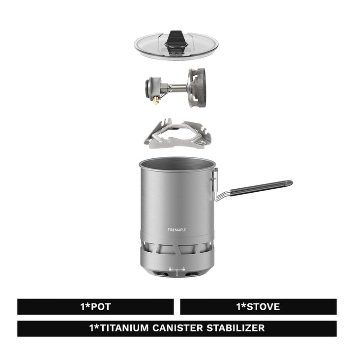 Petrel Quickboil Pro System - Firemaplegear.de