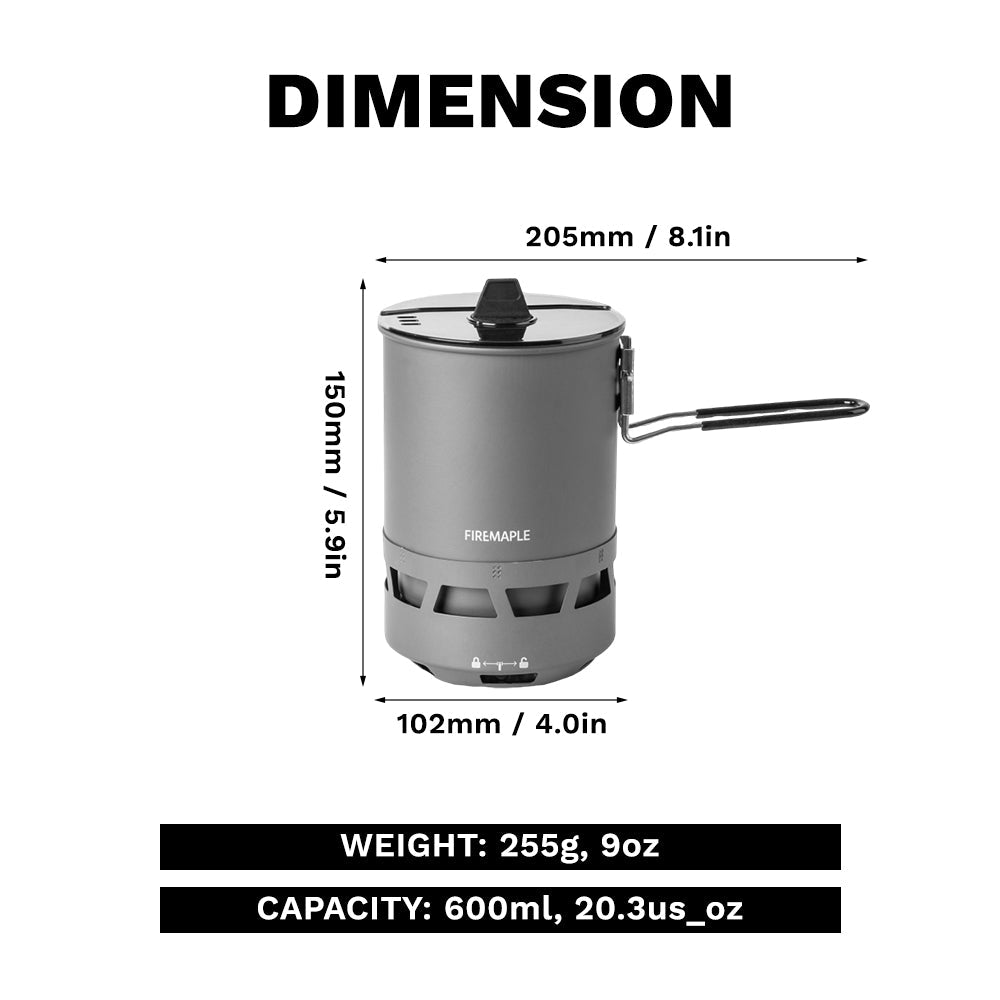 Petrel Quickboil Pro System - Firemaplegear.de
