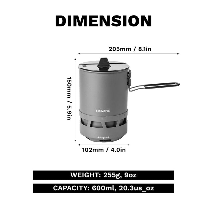 Petrel Quickboil Pro System - Firemaplegear.de