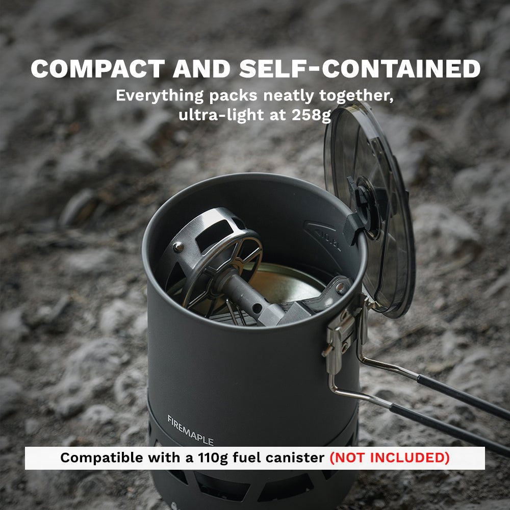 Petrel Quickboil Pro System - Firemaplegear.de