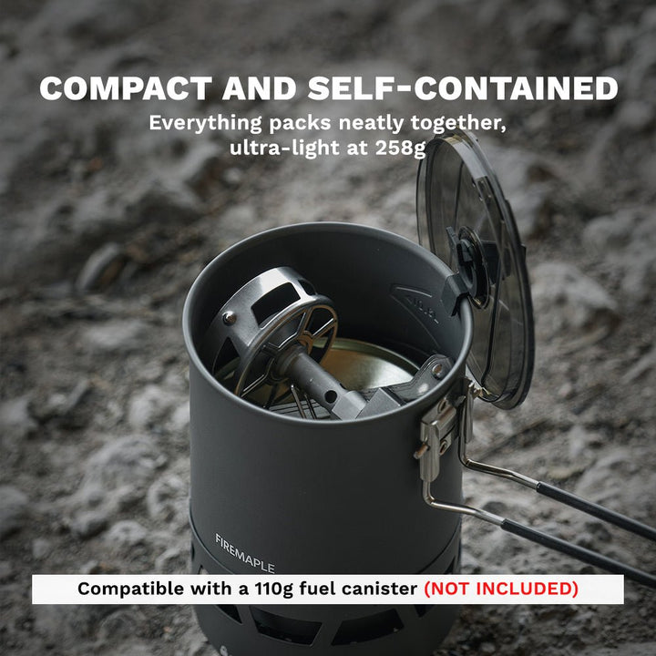 Petrel Quickboil Pro System - Firemaplegear.de