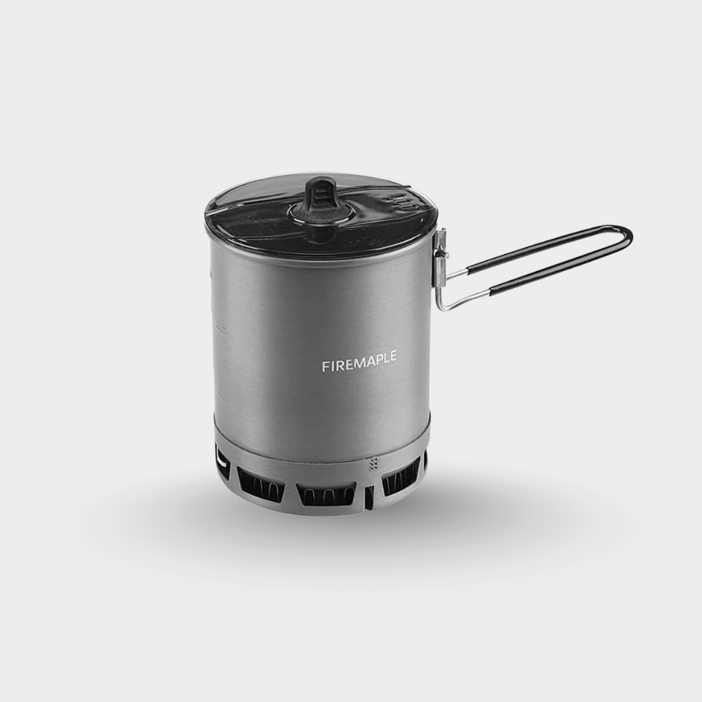 Petrel Ultralight Topf mit Wärmetauscher 600ml - Firemaplegear.de