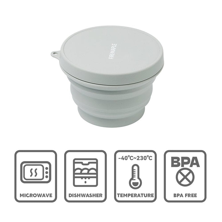Silicone Collapsible Bowl - Firemaplegear.de