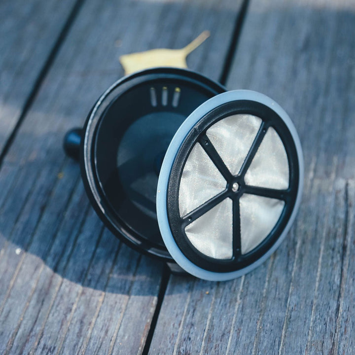 Star French Press Coffee Filter - Fire Maple