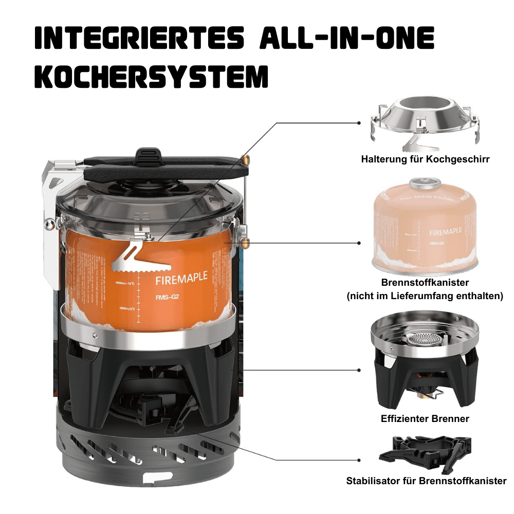 Star X2 - Kochsystem - Firemaplegear.de