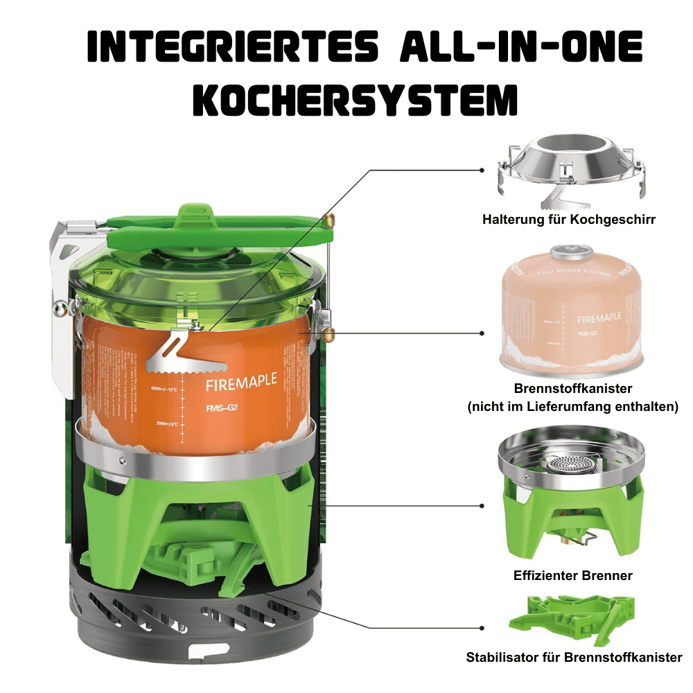 Star X3 - Kochsystem - Firemaplegear.de