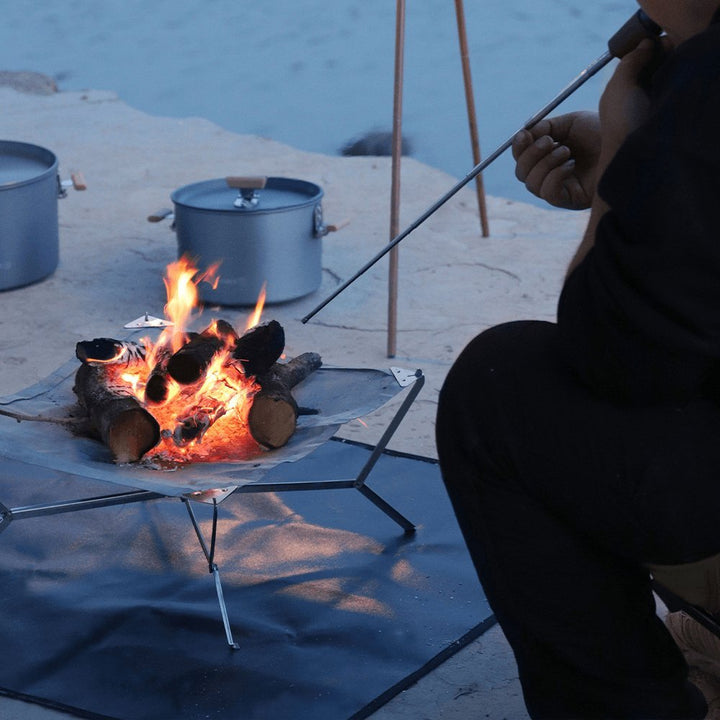 Sunset Ultralight Foldable Fire Pit Grill - Firemaplegear.de
