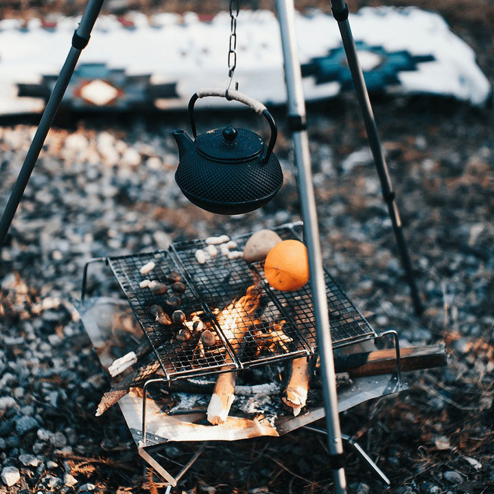 Sunset Ultralight Foldable Fire Pit Grill - Firemaplegear.de