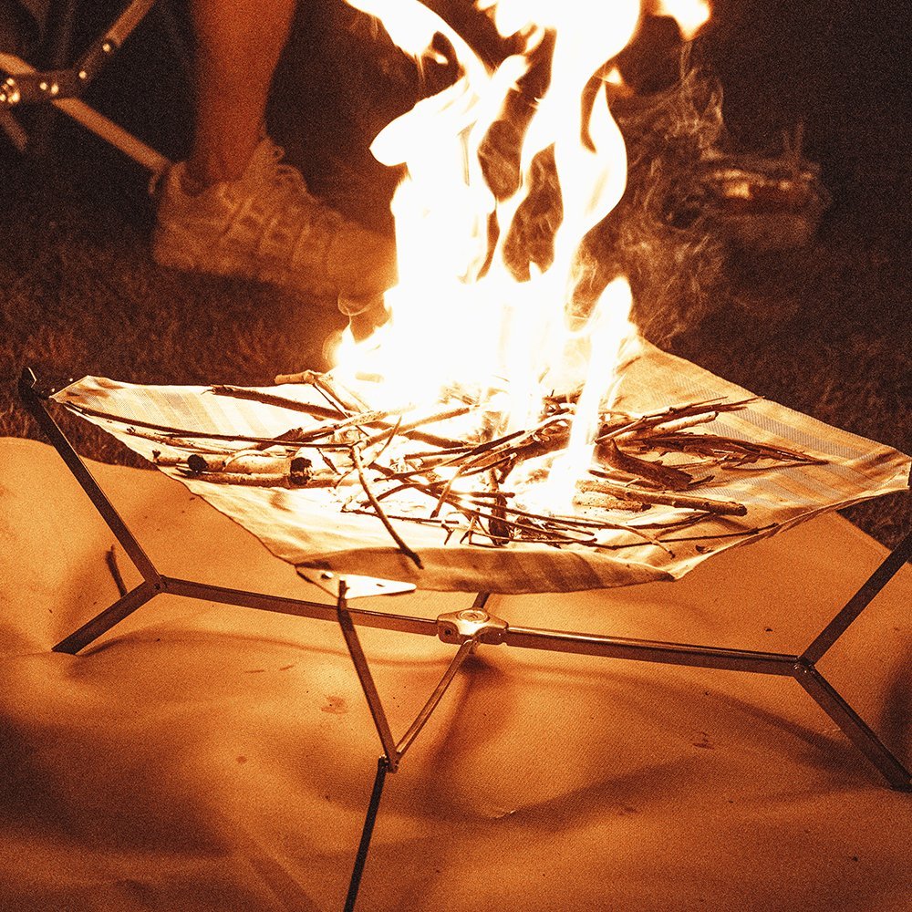 Sunset Ultralight Foldable Fire Pit Grill - Firemaplegear.de