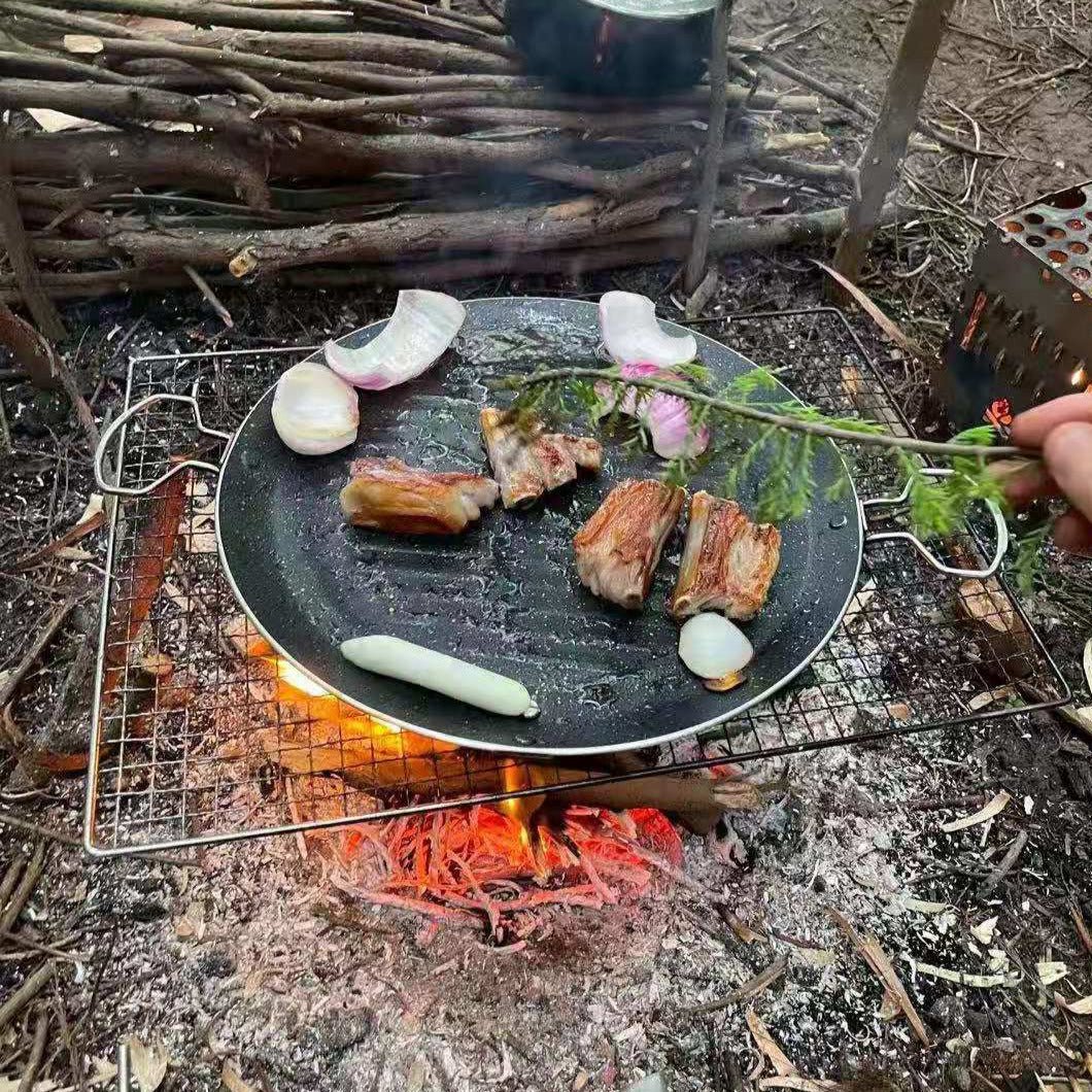 Tragbare Grillpfanne - Firemaplegear.de